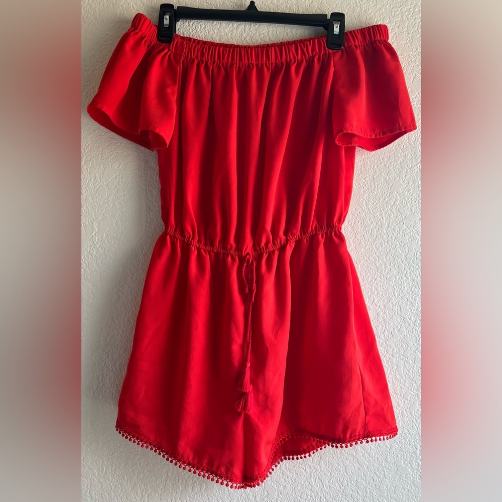 Bebop, M junior girls Red romper